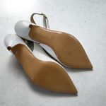 KHAITE River Slingback 75 Pump in White Size 10 Photo 7