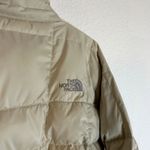 The North Face 600 Fill Vintage Puffer Parka Womens Size Large Cream Silver 2008 Photo 8