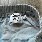 Princess Polly Addison Mae Y2K Ruffle Mini Skirt Baby Blue Size 0 Photo 3