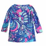 Lilly Pulitzer Alida Boatneck Top in Sea Jewels Size XS Photo 1