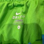 Nike Dri-Fit Tempo Running Shorts Women's Small Green/Yellow Activewear Workout Photo 2