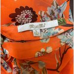 Miss Me Orange Sheer Floral Tunic Tank L EUC Photo 6