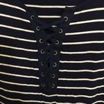 SO Lace up V neck super soft tee Photo 1