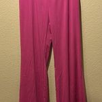Pink Wide Leg Dress Pants Size XL Photo 0