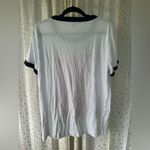 PINK - Victoria's Secret Victoria's Secret PINK VS Limited Edition Crew Neck Campus Ringer Tee Tshirt L Photo 4