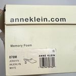 Anne Klein  Women's Jerilyn Square Toe Dress Sandals- White- Size 7 Photo 6
