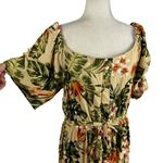 City Chic Women's Plus Size 18 Maui Maxi Dress Elasticated Off Shoulder Bohemian Photo 4