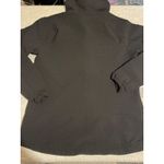 Eddie Bauer women's Black Waffle Knit Full Zip Hoodie Jacket Size M Photo 5