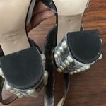 Uterque Gray Velvet Pearl Edgy Feminine Summer Wedding Chic Block Heels Size 37 Photo 7