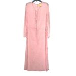 Revolve BUBISH  Charlotte‎ Sheer Maxi Dress in Blush Size Medium Photo 1