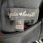 Sequin Hearts Sz 13 Black Slitted Sleeveless Halter Top Full Length Form… Photo 15