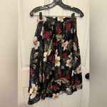Hell Bunny  VIXEN Women’s Tropical Floral Print Button Detail Midi Skirt Size XS Photo 1