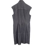 Per Se  Women's Denim Midi Zip Up Dress Size 12 Photo 1