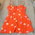 Urban Outfitters  Orange Smocked Dress Photo 0
