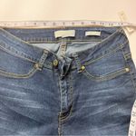 Nicki Minaj  Women's Rolled Up Denim Capris With Logo Sz 9/10 Photo 10