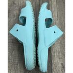 Crocs Classic Slide Sandals Women 6 Light Blue Two Strap Slip On Unisex Iconic Photo 3