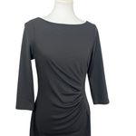 DKNY  Black 3/4 Sleeve Dress New Without Tags Size 8 Photo 5