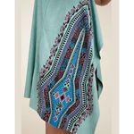 Boho Vixen Vest Faux Suede Embellished Sage Size S Photo 1