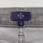 NYDJ Size 12 Jeans Alina Legging Jeans in Vintage Pewter Lift Tuck Denim Stretch Photo 8