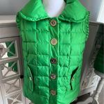 Juicy Couture 2000s Puffer Vest in Green Apple Size Large Photo 0