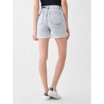 DL1961 Denim Hepburn High Rise Wide Leg Short Mystic Womens Size 32 Photo 4