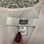 Etcetera E3 by light pink fringe sleeveless top size 4 Photo 5