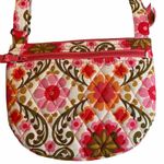 Vera Bradley Pink Mod Flower Power Crossbody Photo 7