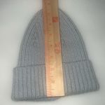 None Knitted Gray Beanie Cap OS Winter Fall Football Friday Nights Photo 1