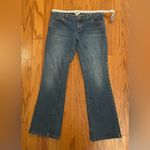 Cato - Dark Blue Denim Flared Jeans Size 10P Photo 1
