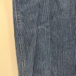 Gap  VTG Y2K Blue White Hickory Stripe Denim Overalls Railroad Workwear Utility Photo 8