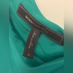 BCBG MaxAzria Somara Green One Shoulder Dress Photo 4