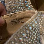 Dream Paris Rhinestone Platform SWAN Crystal 5.5” Heels Wedding Bridal Sandals Size US 7 EUC Photo 8