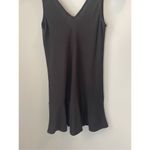 NWT Langston black v neck dress with flared bottom Size XS Black Photo 1