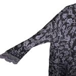 Johnny Was  Sparrows Jacket Embroidered Open Boho Elegant Navy L Photo 4