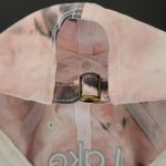 Lake Vibes Pink and Gray Tie Dye Baseball Hat One Size Photo 3
