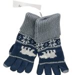 Vera Bradley Gloves Beary Merry Cool Blue New Photo 2