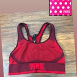 PINK - Victoria's Secret PINK VS Victoria Secret red sports activewear bra Photo 1