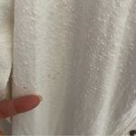 Free People Beach Size xs Old Bay Maxi Shirt Dress Textured Cotton Beige White Photo 8