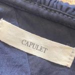 Capulet Revolve  Vanessa Navy Ruffle One Shoulder Top, NWT, Small, MSRP $158 Photo 18