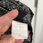 ASTR Long Sleeve Black and White Pattern V-Neck Romper Photo 10