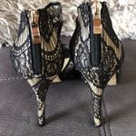 CAFE NOIR Black LaceDesign Dress Heeled Sandals8.5 Size 8.5 Photo 7