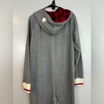Roots NWT Cabin Grey Hooded Onesie w/ Buffalo Check Plaid Size Medium Photo 9