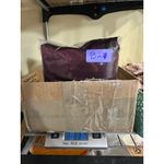 VTG JR Nites Caliendo Medium Satin Maxi Skirt Maroon Deep Red Romantic Goth Sexy Photo 8