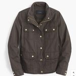 J.Crew The Downtown green field jacket size small Photo 2