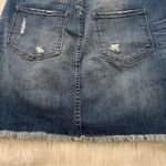 Mossimo Supply Co . Mini Cut Off Denim Skirt Photo 7