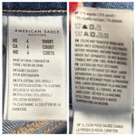 American Eagle Jeans Super High Rise Straight Medium Wash Women’s Size 4 Short Photo 5