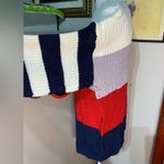 Evelyn Taylor Color Block Sweater Size L Photo 5