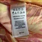 Haute Hippie Pink and Orange Tropical Bohemian Peasant Style Short Set Photo 9