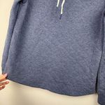 Vineyard Vines Womens Pullover Sz XS Blue Quilted Cowl Neck Sweatshirt Photo 6