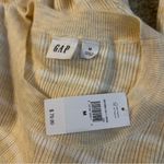 Gap NWT Long Sleeve Side Slit Ribbed Striped Crewneck Sweater Dress Size Medium Photo 4